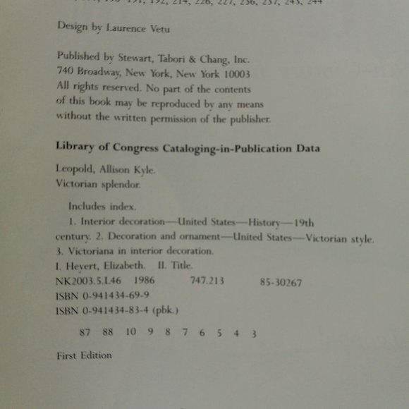 Victorian Splendor Allison Leopold Re-Creating America's 19th Century Interiors - Picture 14 of 16